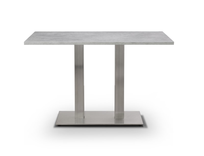 Danny Twin Cafe Table in Concrete