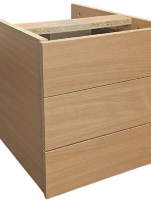 PED008 Evolution/old Style 3 Drawer Beech