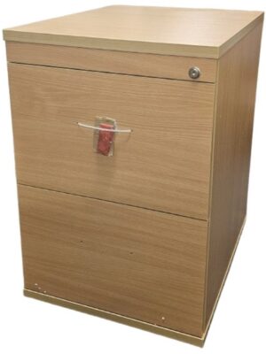 PED017 Evolution/Old Style 2 Drawer Filing Cabinets Maple