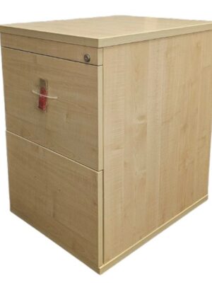 PED020 Evolution/Old Style 2 Drawer Filing Cabinet Maple