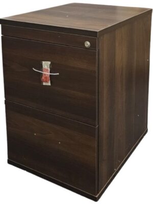 PED032 Evolution Old Style 2 Drawer Filing Cabinet Wenge