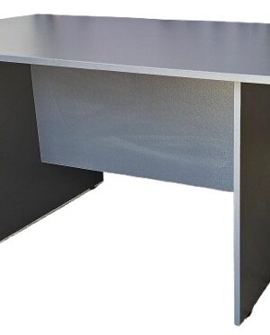 Graphite Meeting Table Panel End 1600 x 900