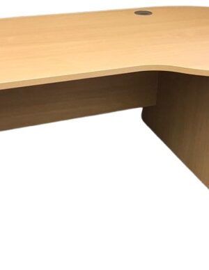 WH005C Genoa Meeting Extension Desk 1800 x 1000 Beech