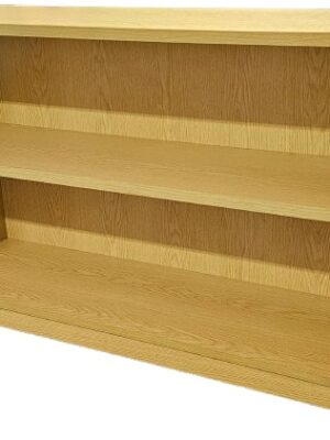 WST003 – Genoa Bookcase, 1200w x 740h x 400d, Modern Oak, £150.00 + VAT   2 in stock 